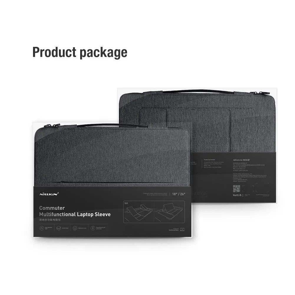16.0 Inch Commuter Laptop Sleeve - Multifunctional