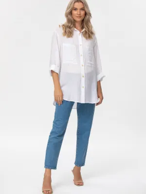 90s Straight Jeans in Medium Wash