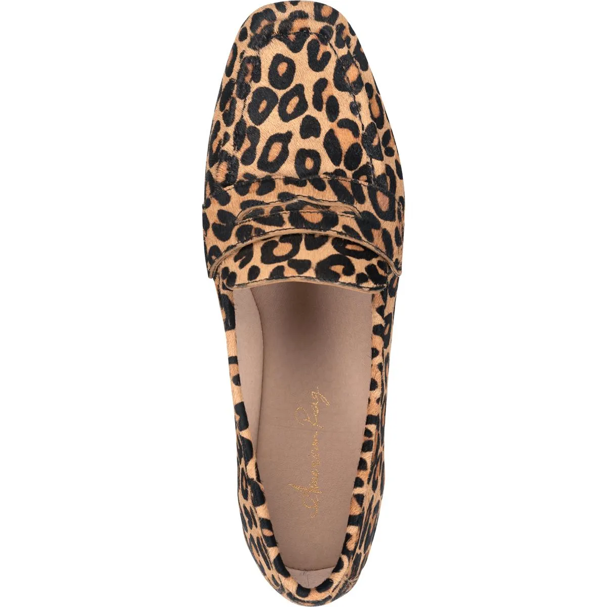 American Rag Womens Cammie Calf Hair Leopard Print Fashion Loafers
