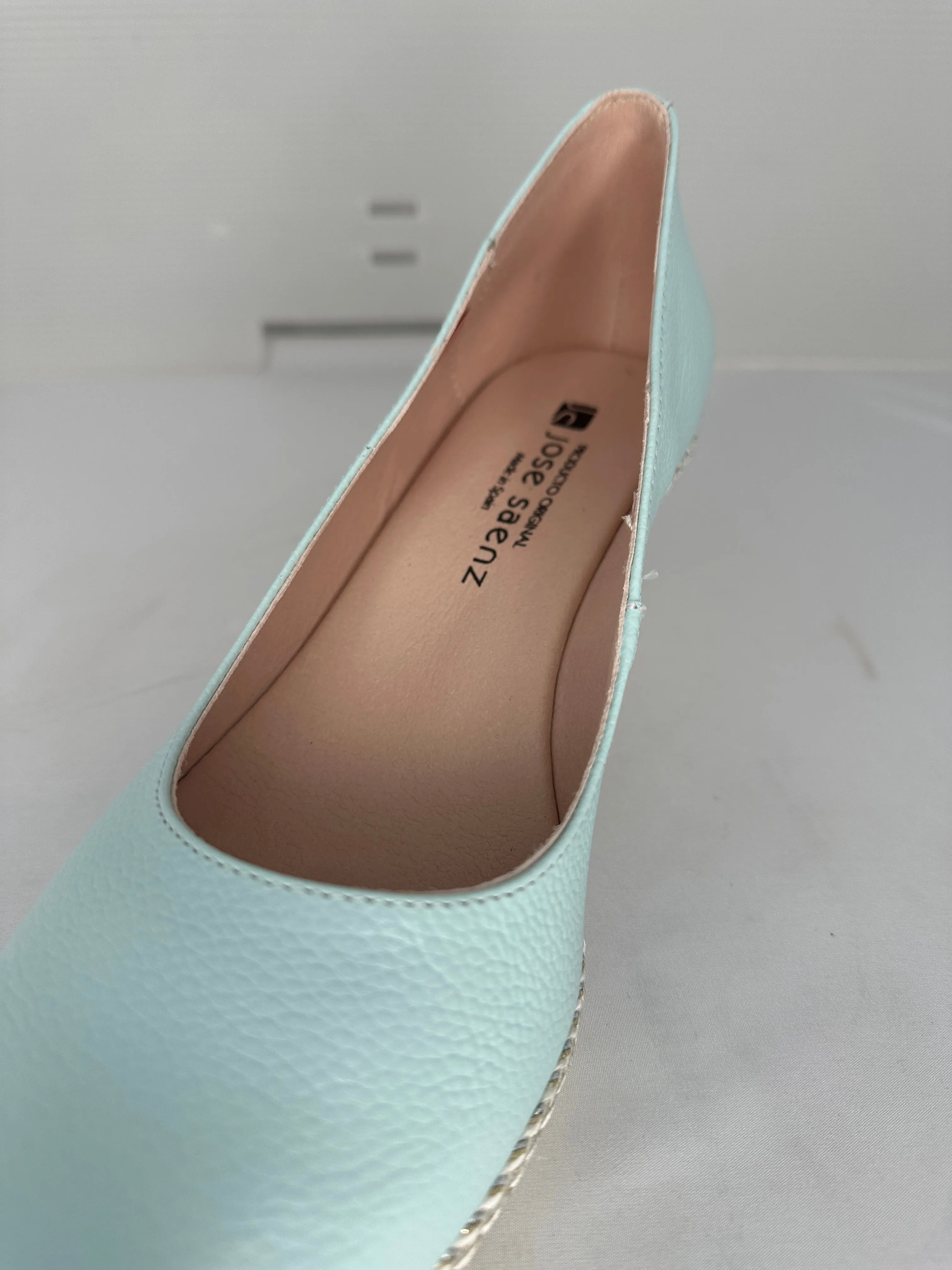 Aquamarine Wedge Shoe