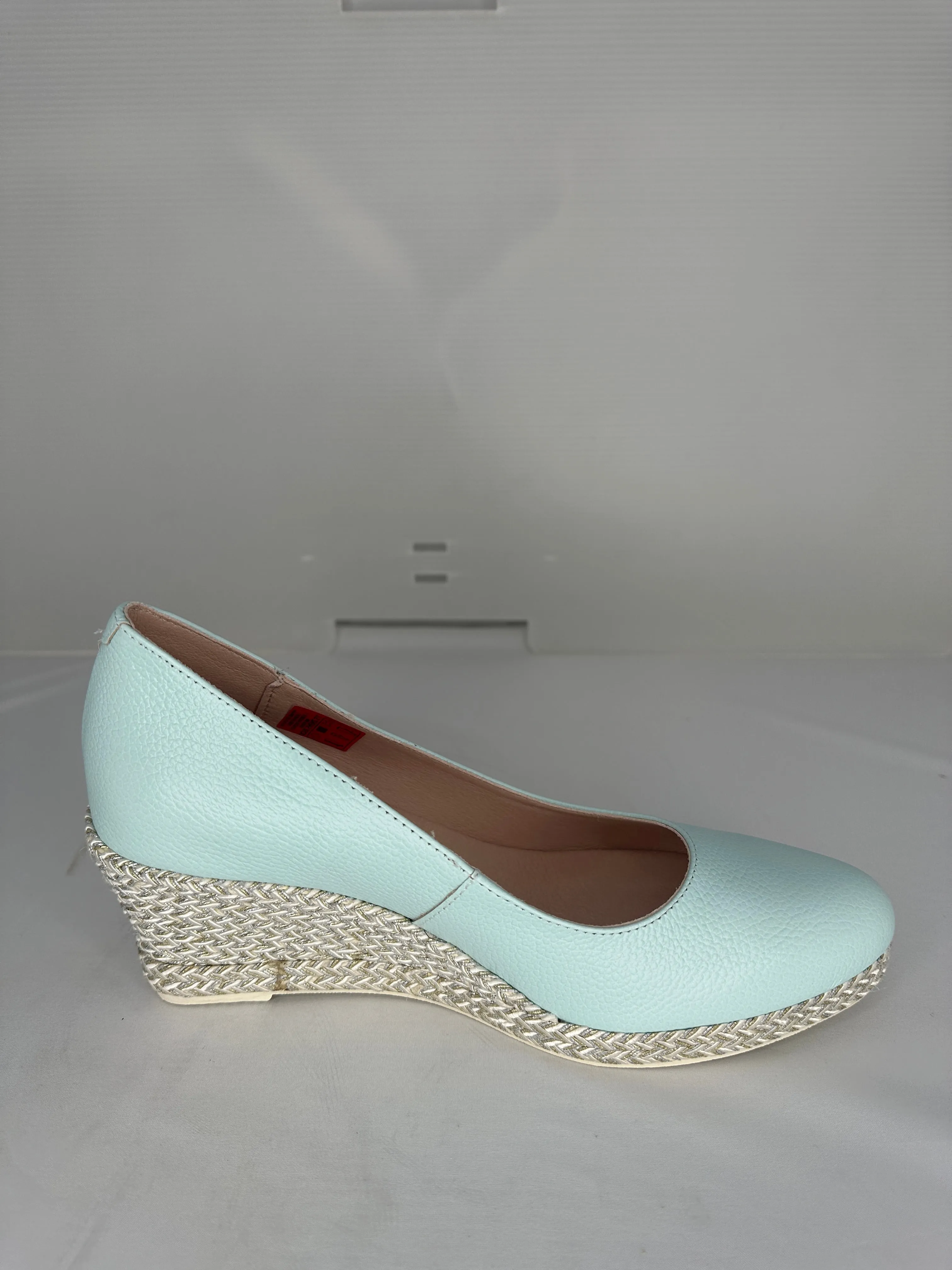 Aquamarine Wedge Shoe