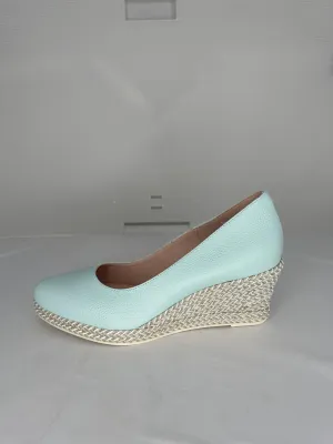 Aquamarine Wedge Shoe