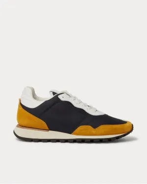 Axis Ripstop, Suede and Leather  Navy low top sneakers