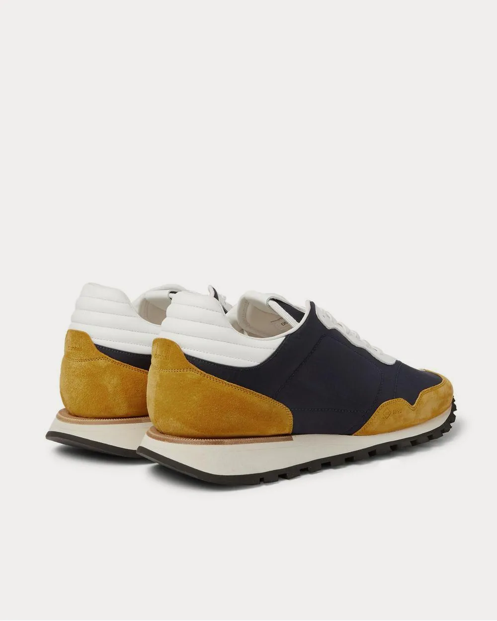 Axis Ripstop, Suede and Leather  Navy low top sneakers