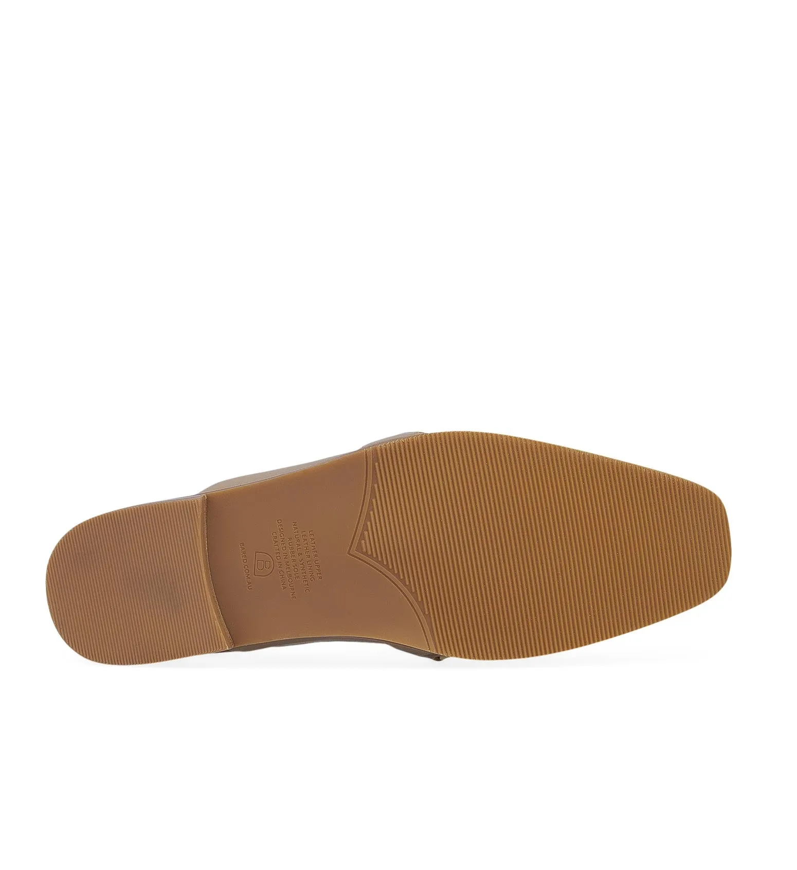 Baza Latte Leather Loafers
