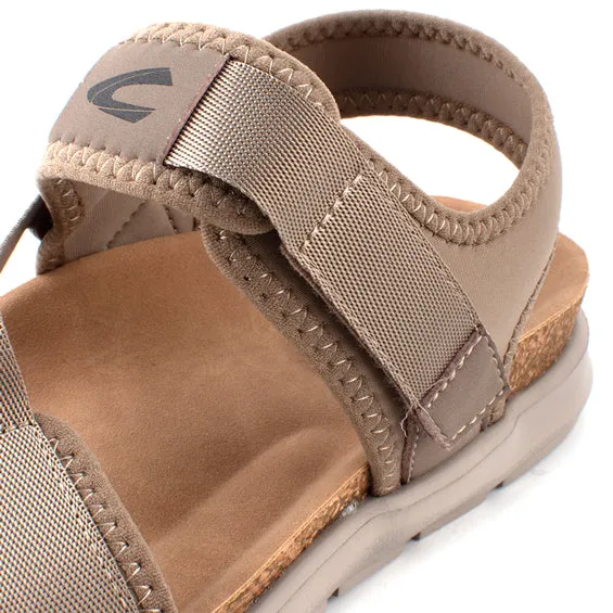camel active Women Trinity Slingback Sandals -792301-CV02SV-6-KHAKI