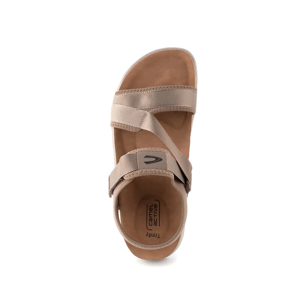 camel active Women Trinity Slingback Sandals -792301-CV02SV-6-KHAKI