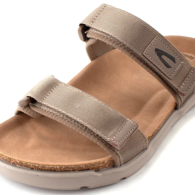 camel active Women Trinity Slip-On Sandals -792301-CV01SV-6-KHAKI