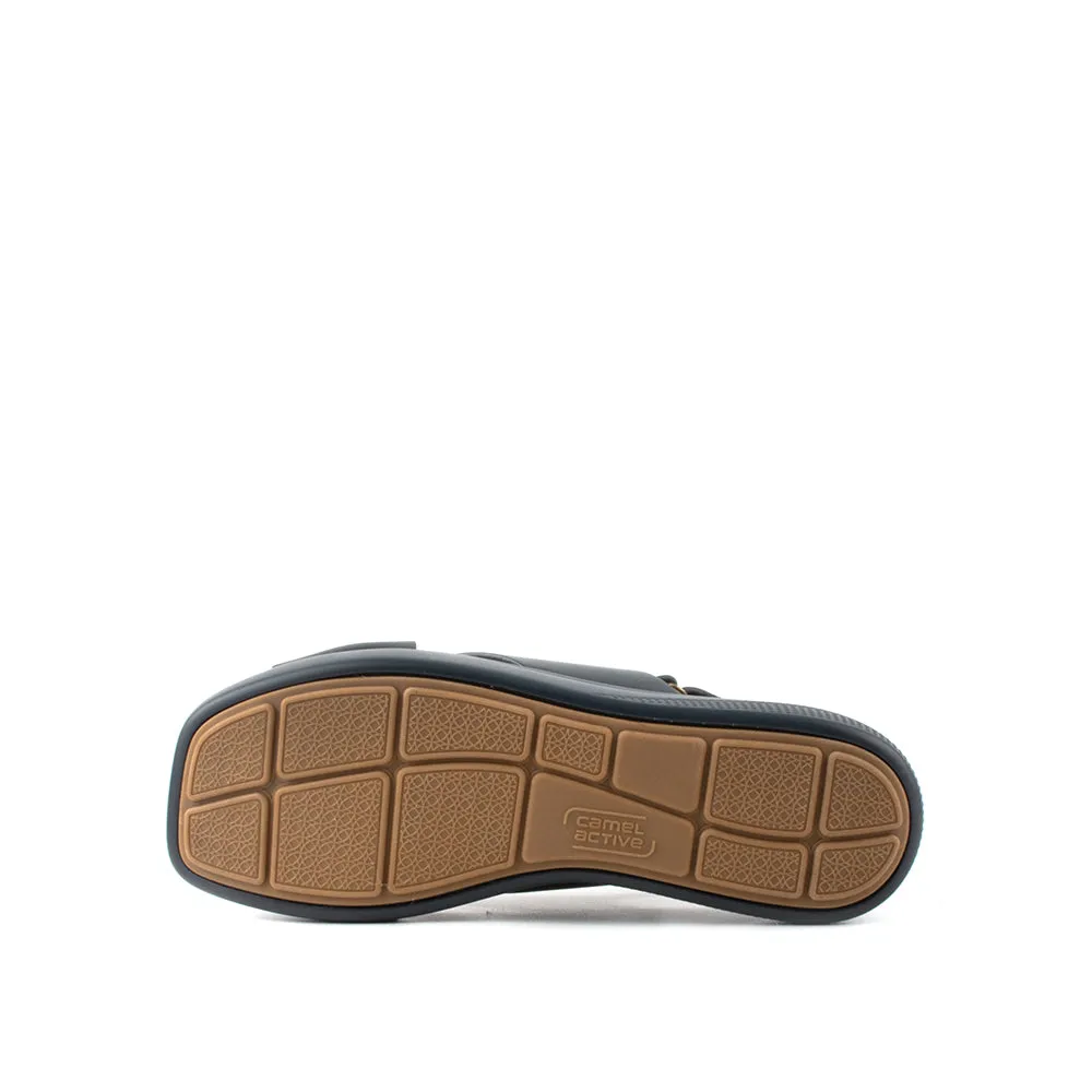 camel active Women Victoria Cross-Strap Comfort Sandals -782401-YR01SV-43-NAVY