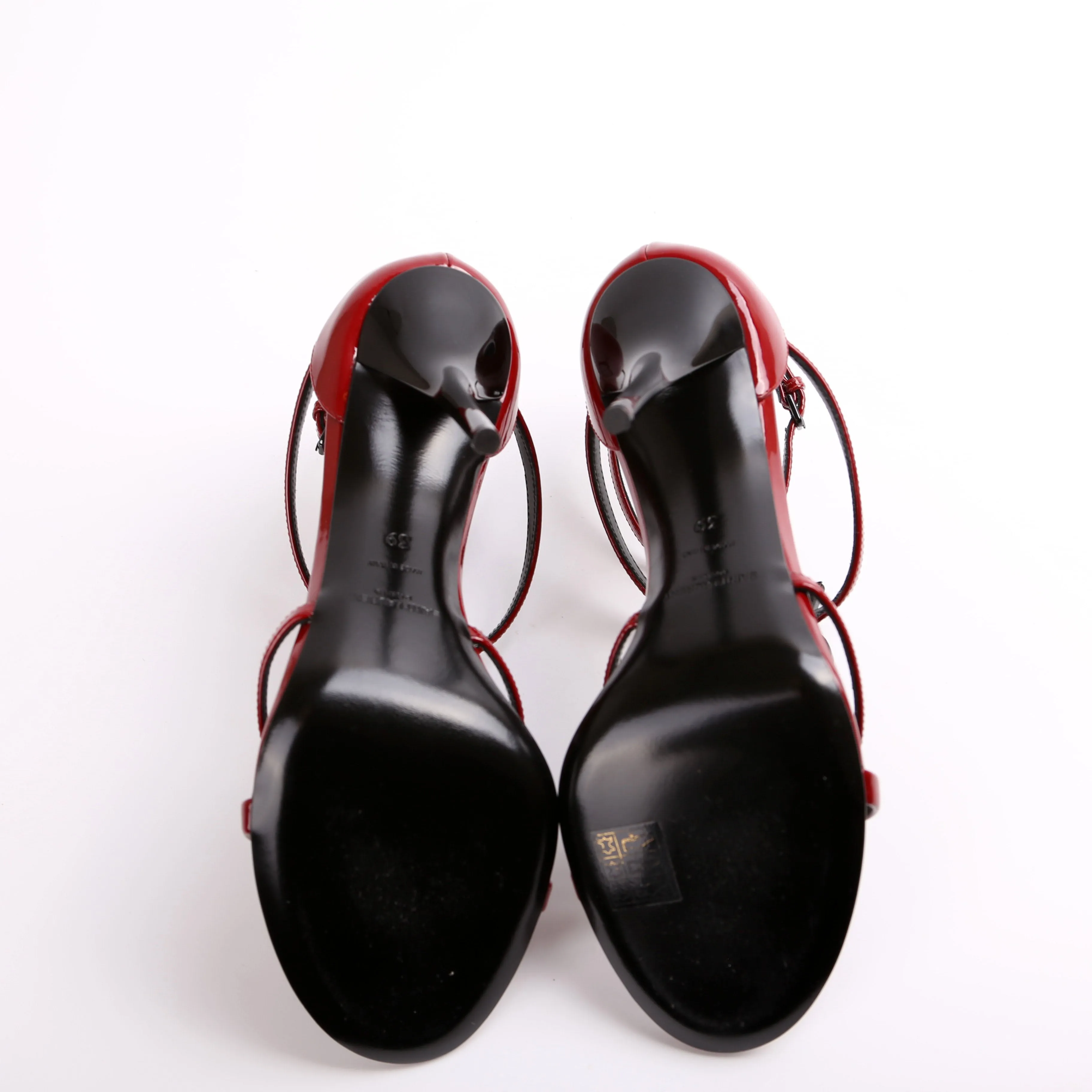 Cassandra Monogram Sandals 110 Size 39