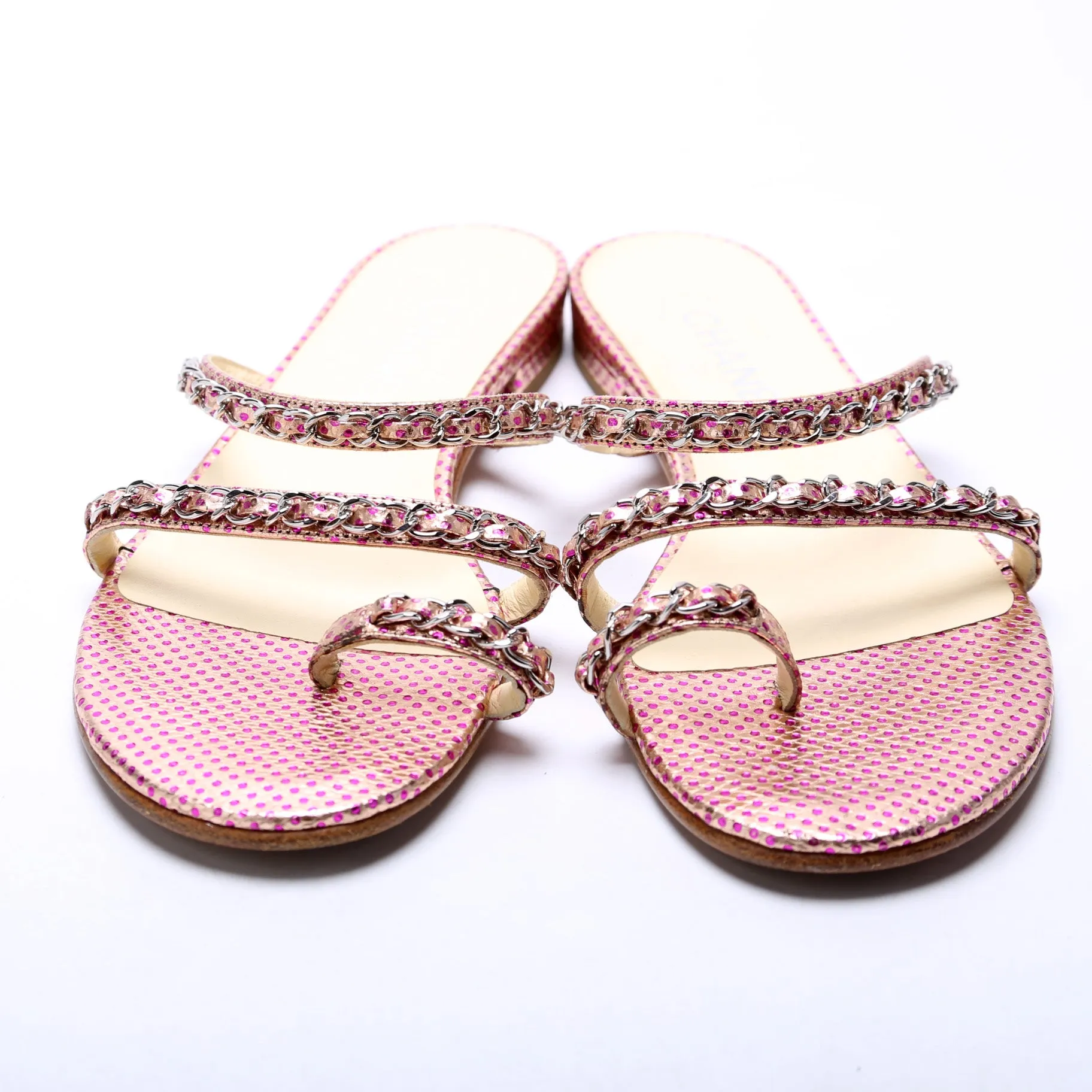 CC Chain Slide Sandals Size 38