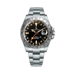 Classic Gmt Mens Automatic Watch 200m Waterproof