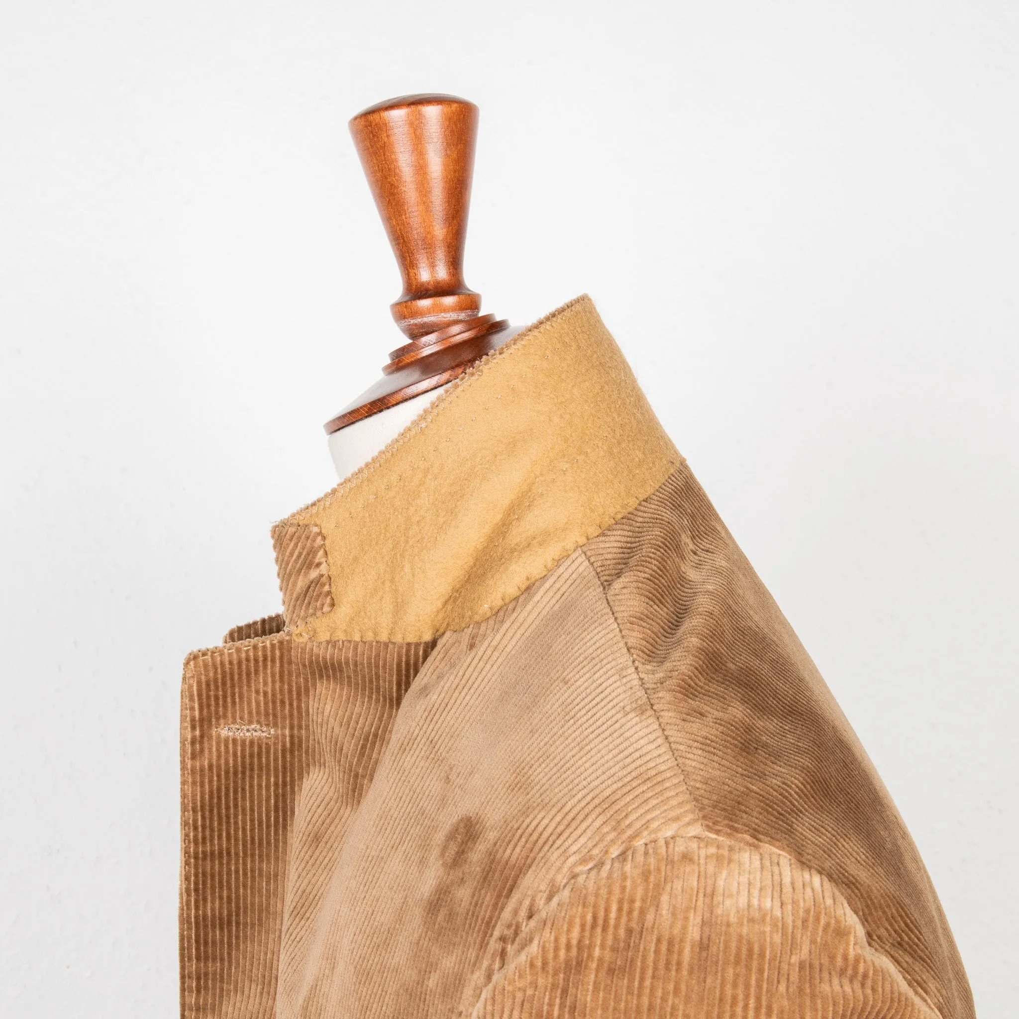 De Petrillo Posillipo Corduroy Jacket Beige Cerbiatto