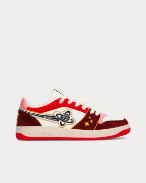 EJ Rocket Pink /  Milk / Fired Brick Low Top Sneakers