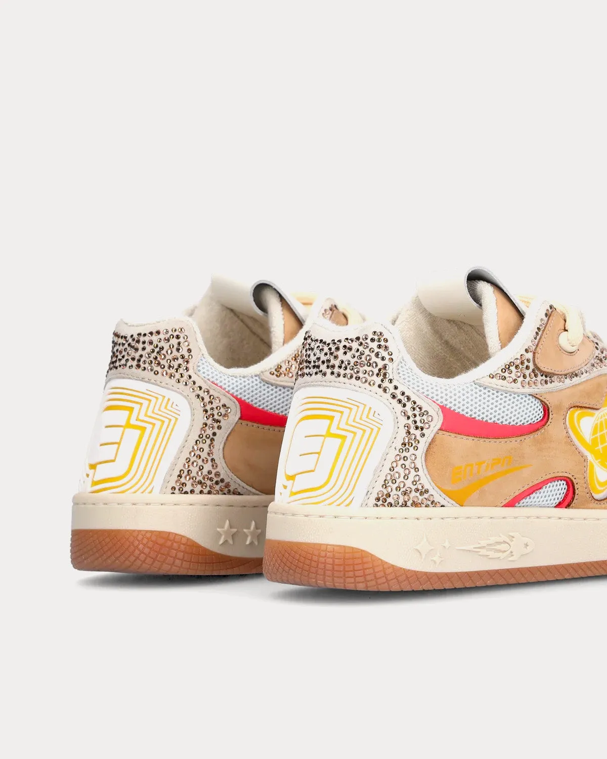EJ Skate Planet Tan / Beige Low Top Sneakers