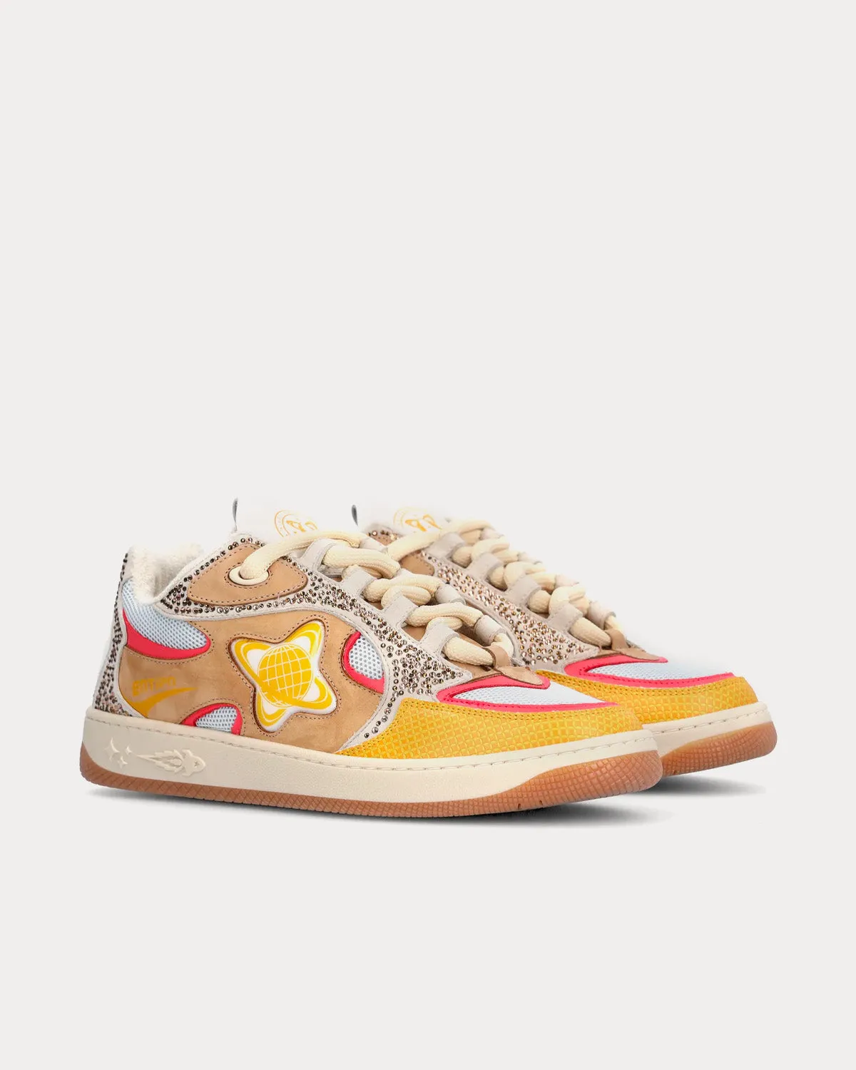 EJ Skate Planet Tan / Beige Low Top Sneakers