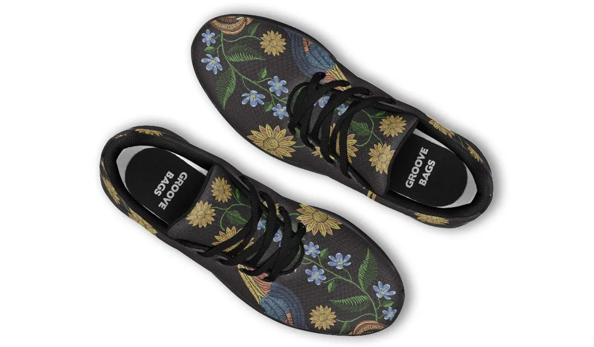 Embroidery Chicken Sneakers