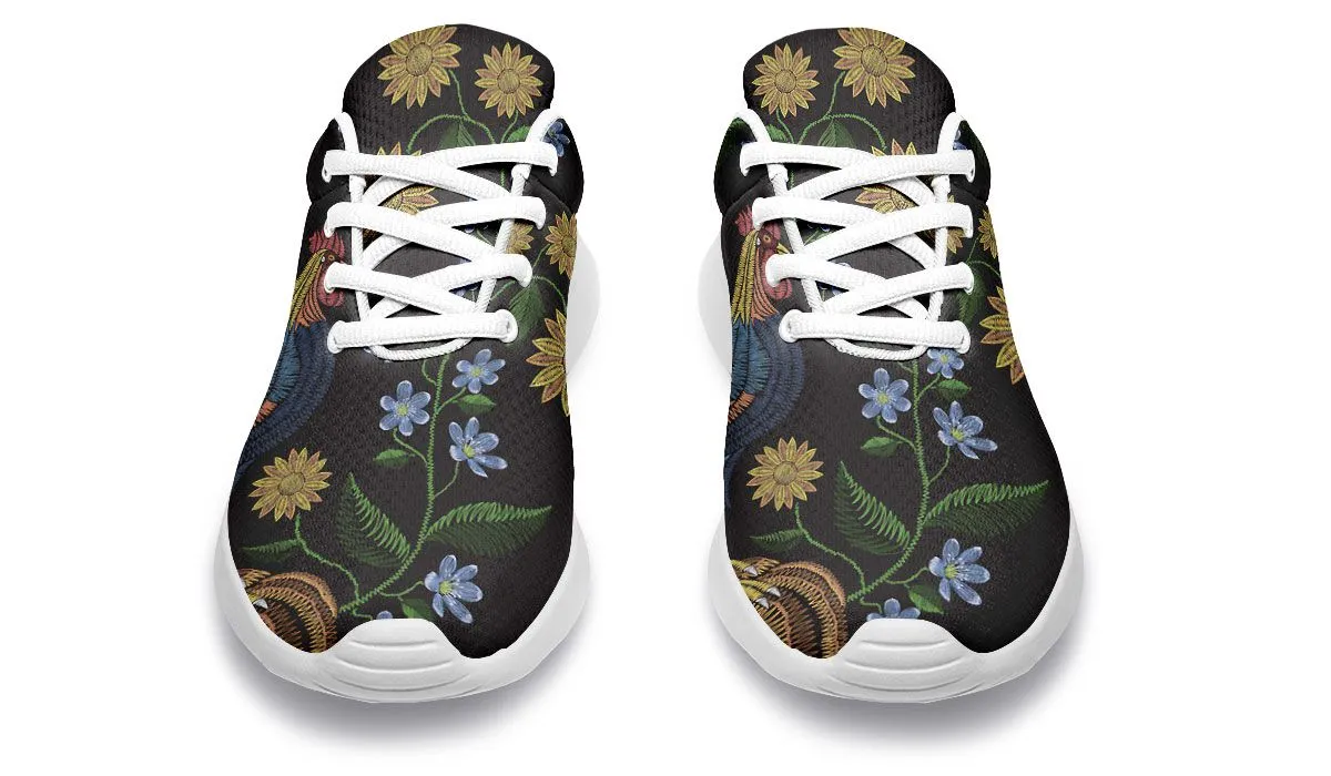 Embroidery Chicken Sneakers