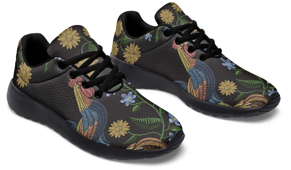 Embroidery Chicken Sneakers
