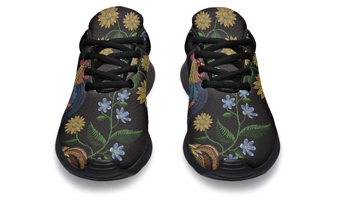 Embroidery Chicken Sneakers