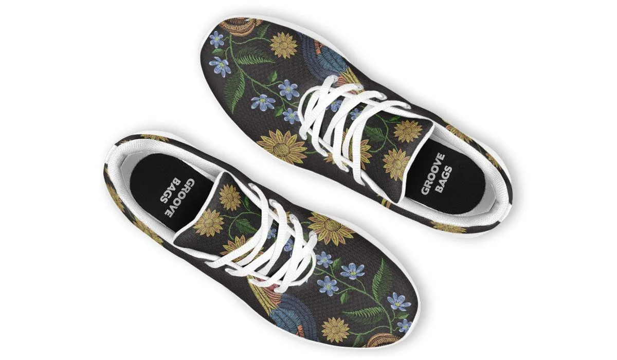 Embroidery Chicken Sneakers