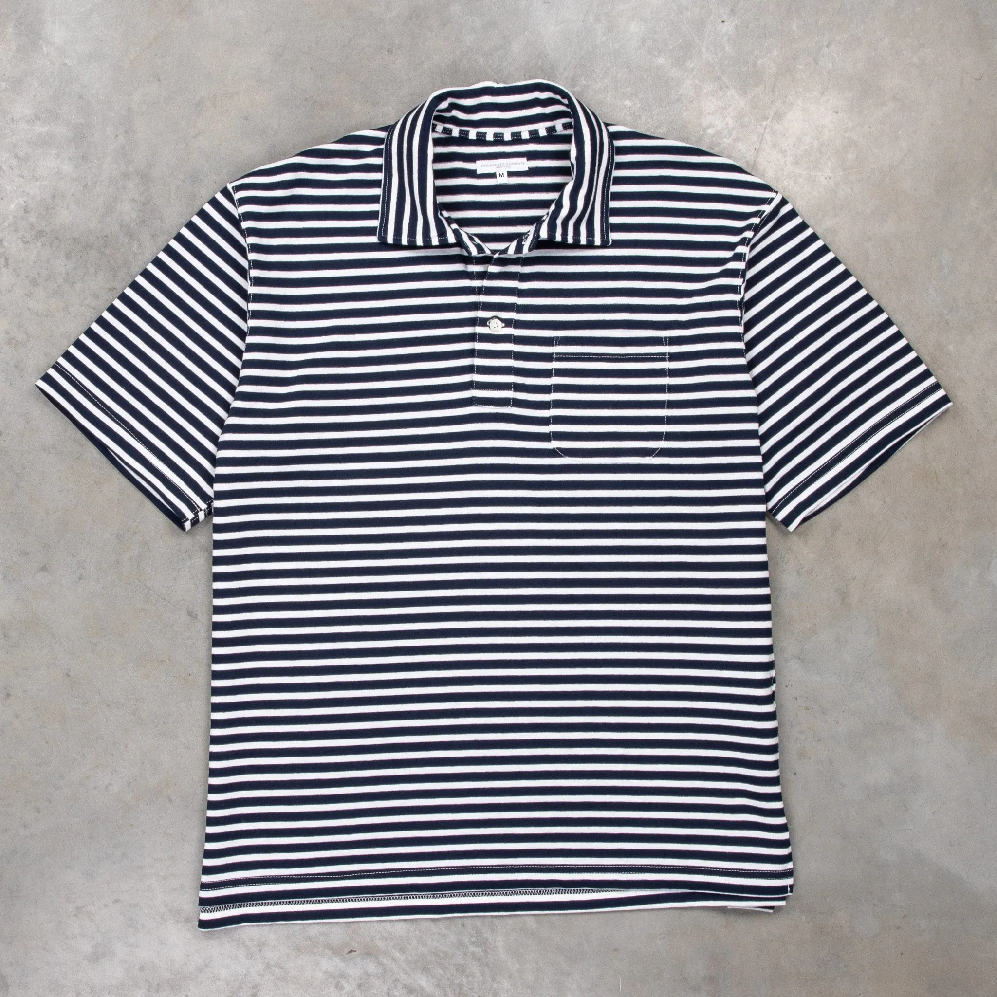 Engineered Garments Polo PC Stripe Jersey