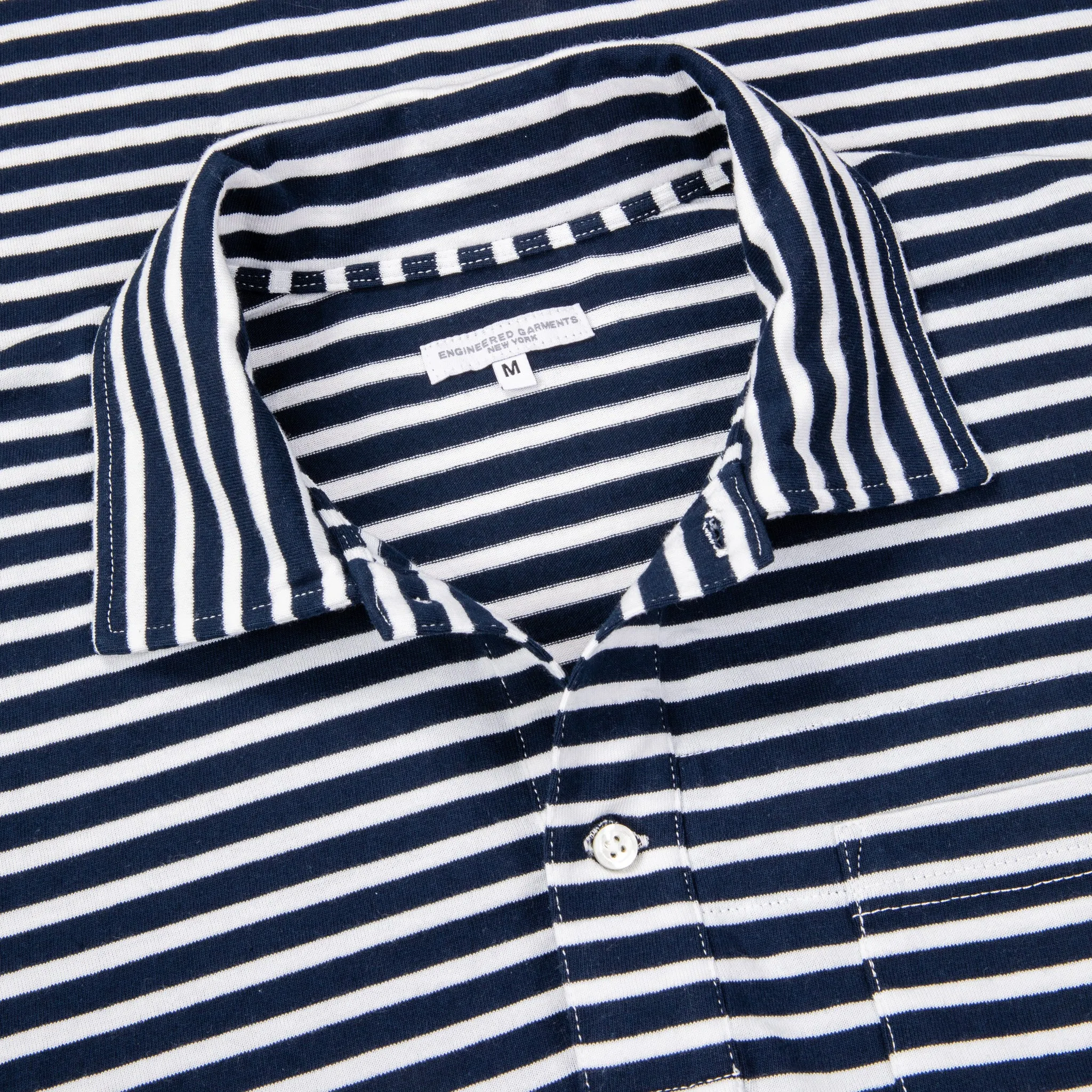 Engineered Garments Polo PC Stripe Jersey