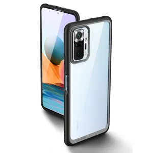 For Xiaomi Redmi Note 10 Pro 4g Case Style Anti-knock Premium Hybrid Ultra-thin Protective Tpu Bumper Pc Clear Case