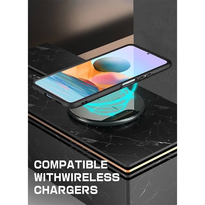 For Xiaomi Redmi Note 10 Pro 4g Case Style Anti-knock Premium Hybrid Ultra-thin Protective Tpu Bumper Pc Clear Case