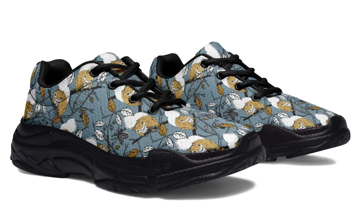 Forest Squirrel Chunky Sneakers