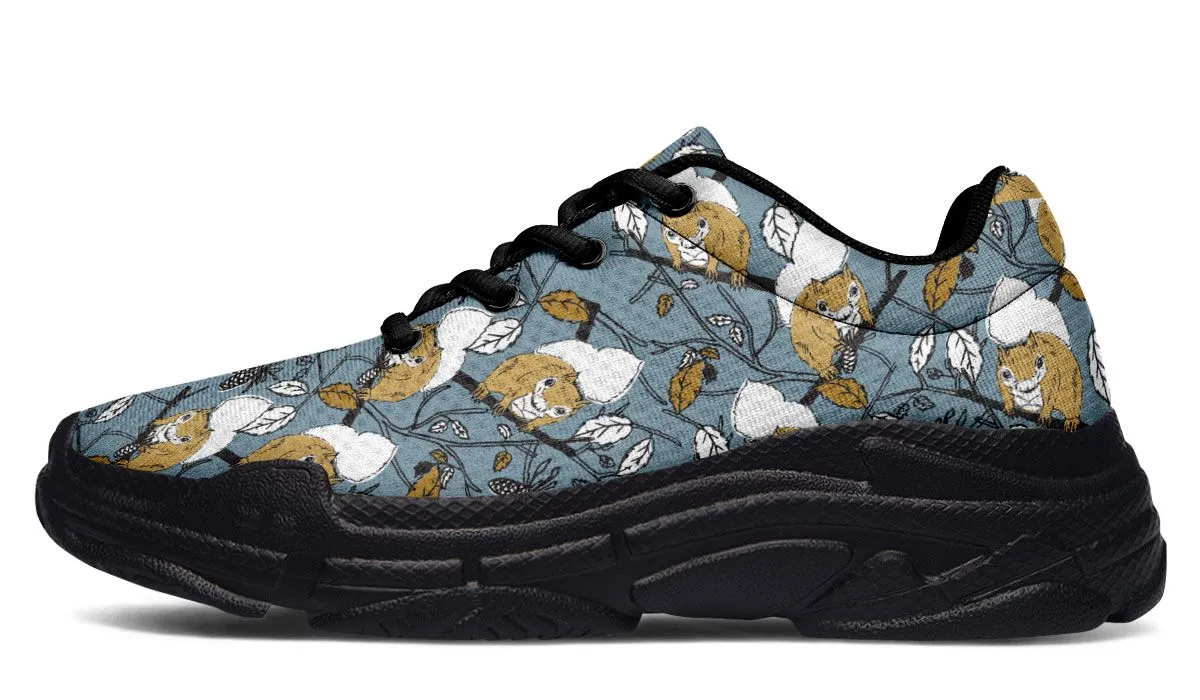 Forest Squirrel Chunky Sneakers