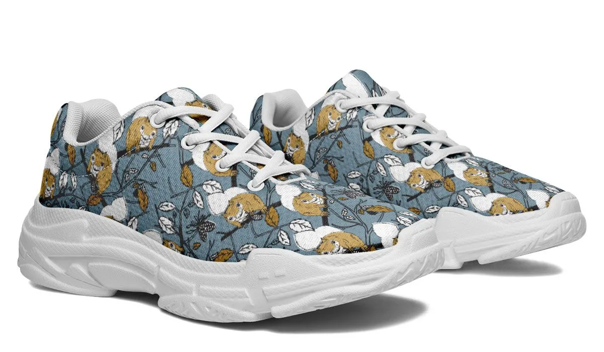 Forest Squirrel Chunky Sneakers