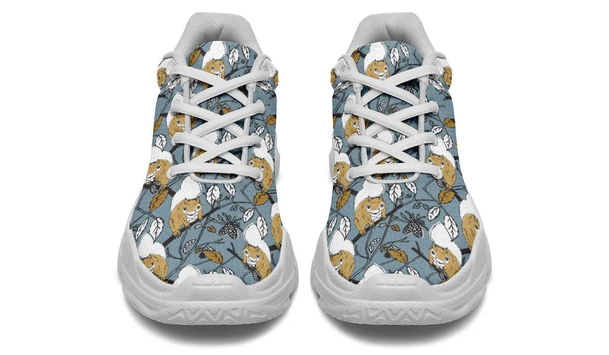Forest Squirrel Chunky Sneakers