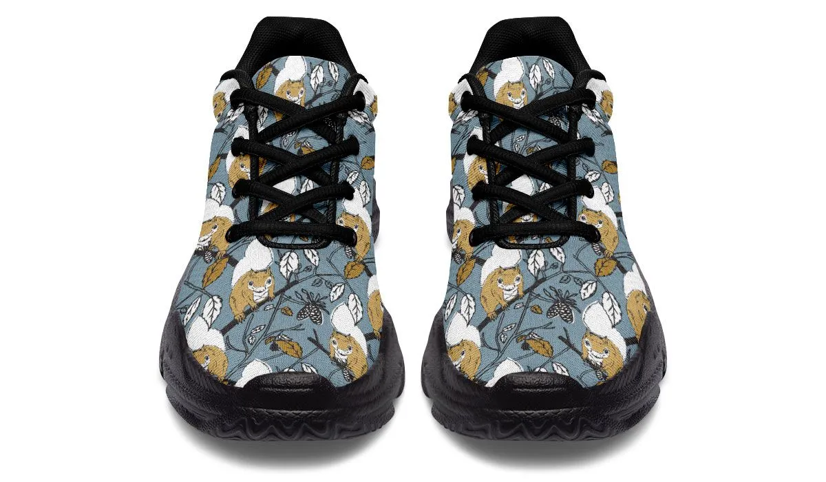 Forest Squirrel Chunky Sneakers