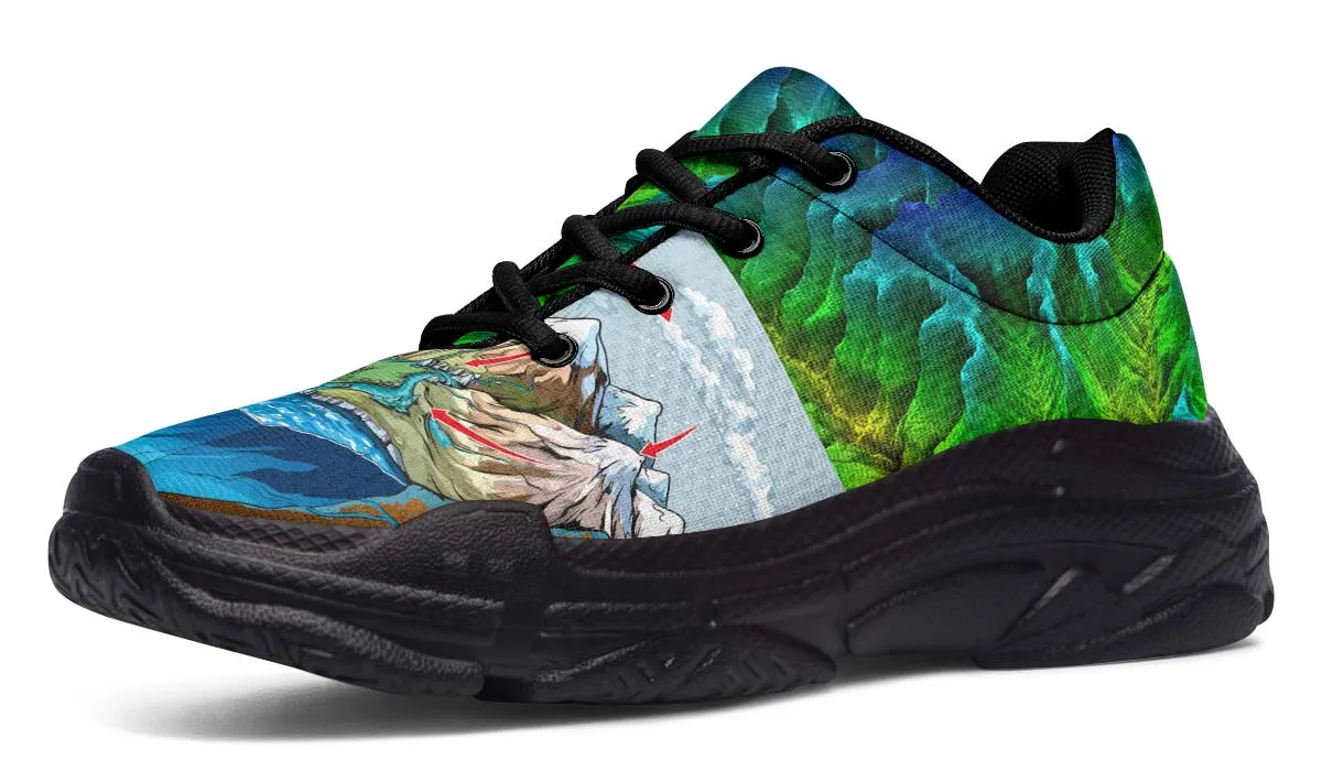 Geological Chunky Sneakers