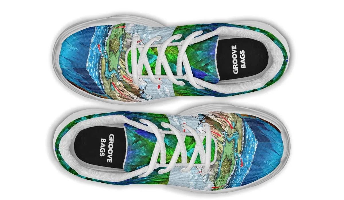 Geological Chunky Sneakers