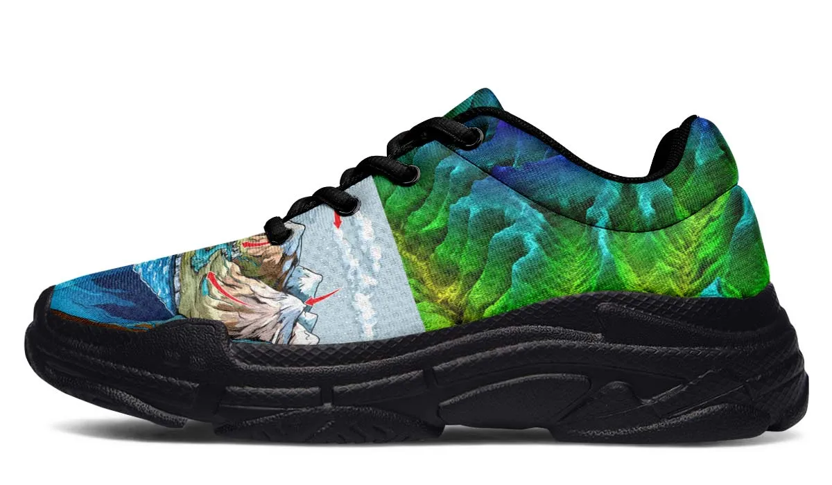 Geological Chunky Sneakers