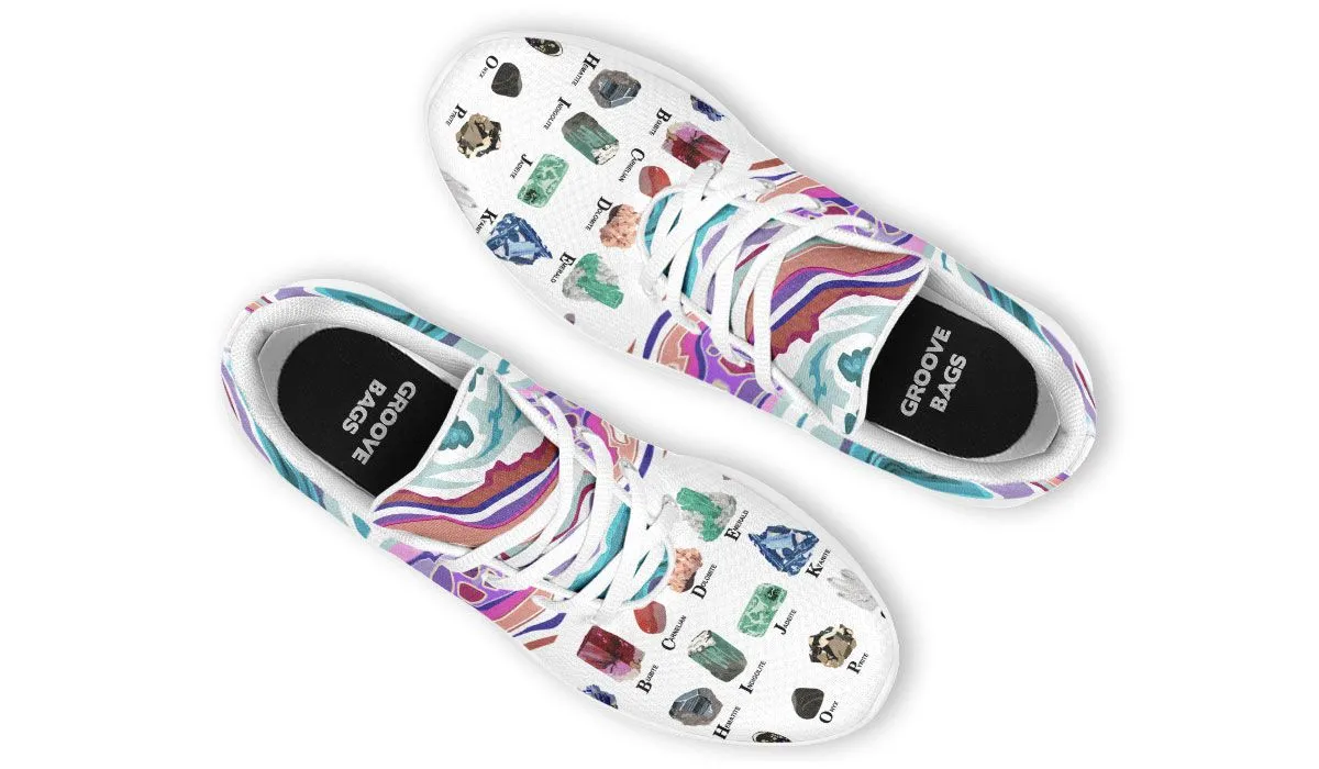 Geology Alphabet Sneakers