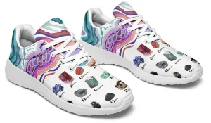 Geology Alphabet Sneakers