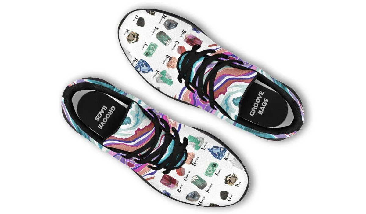 Geology Alphabet Sneakers