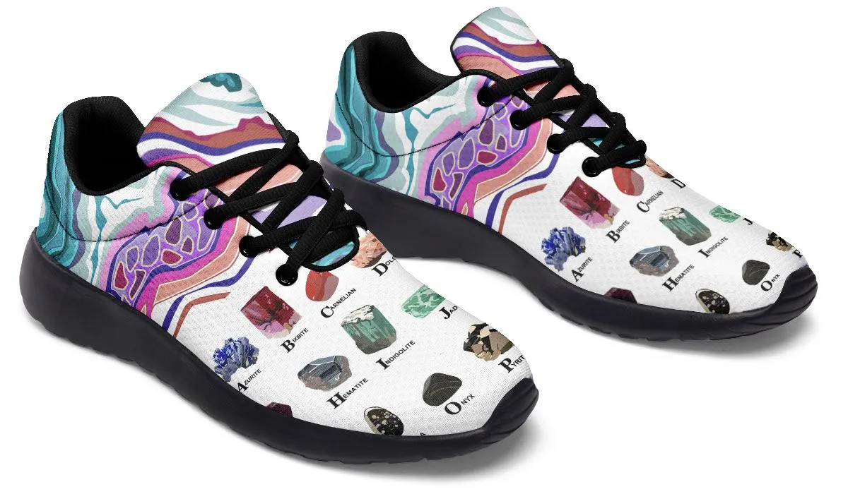 Geology Alphabet Sneakers