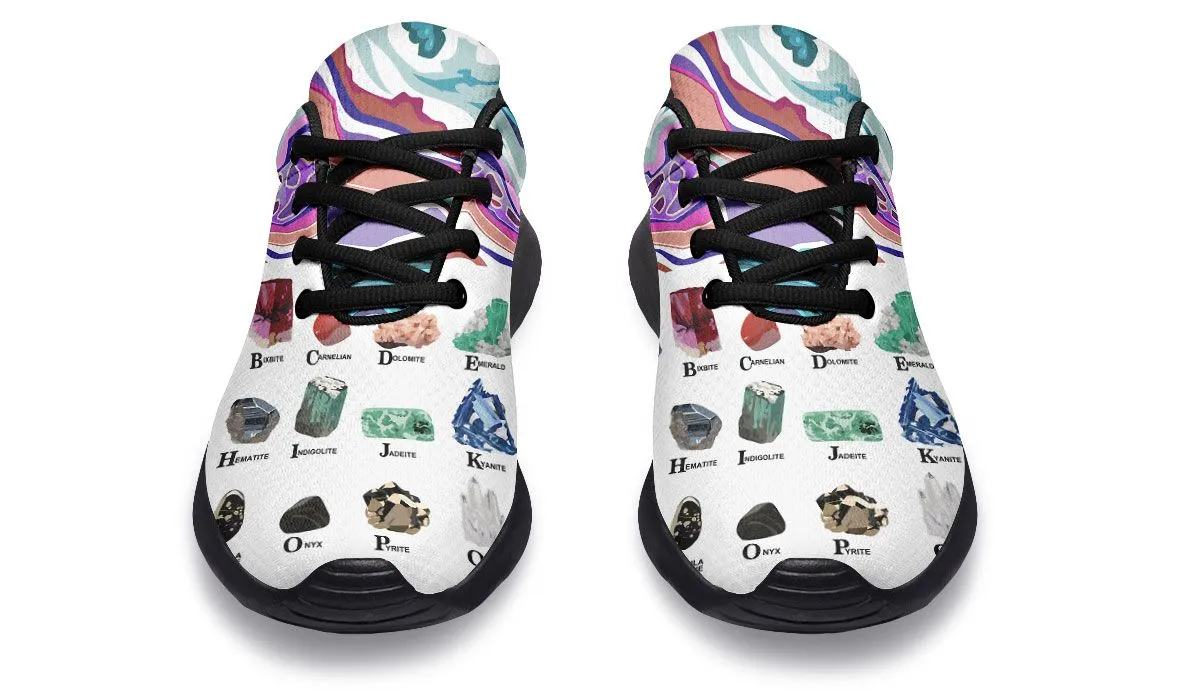 Geology Alphabet Sneakers