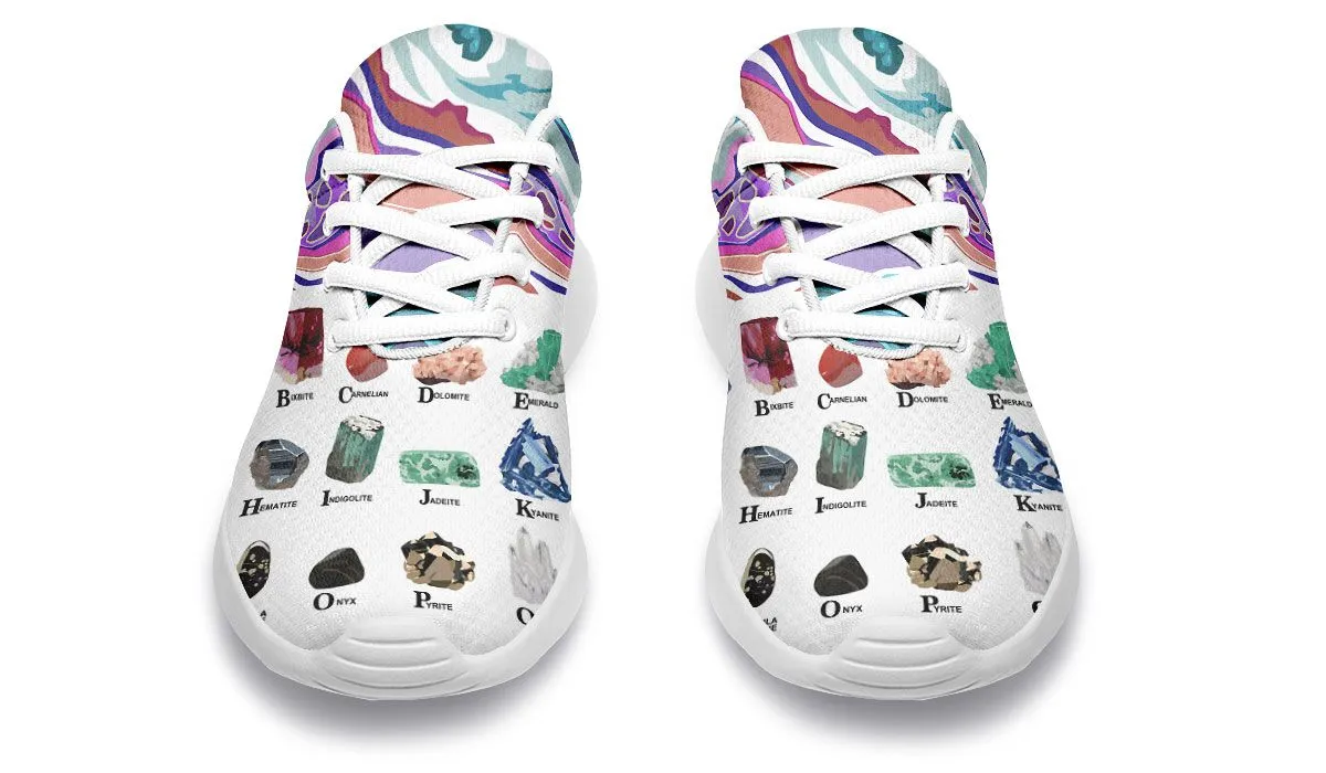 Geology Alphabet Sneakers