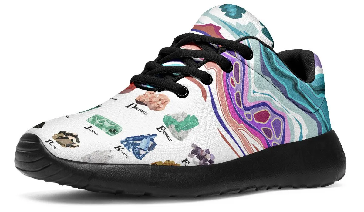 Geology Alphabet Sneakers