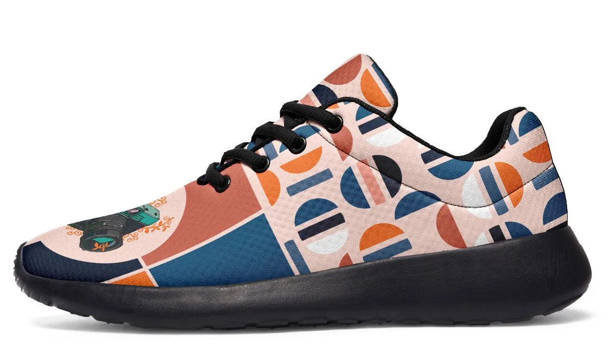 Geometric Photography Sneakers