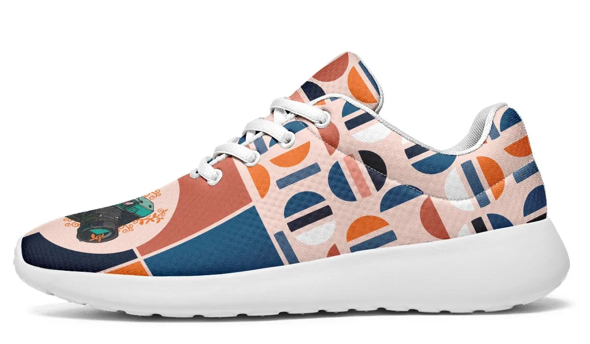 Geometric Photography Sneakers