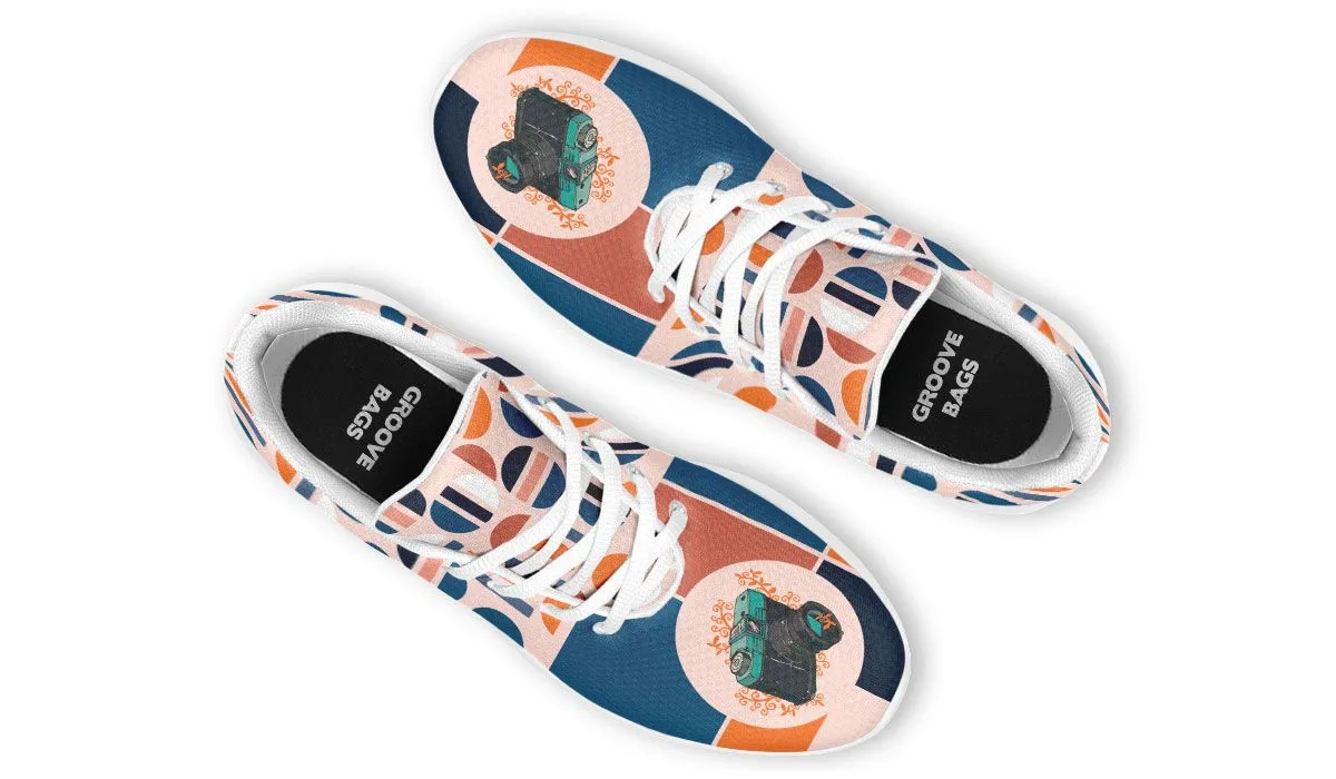 Geometric Photography Sneakers