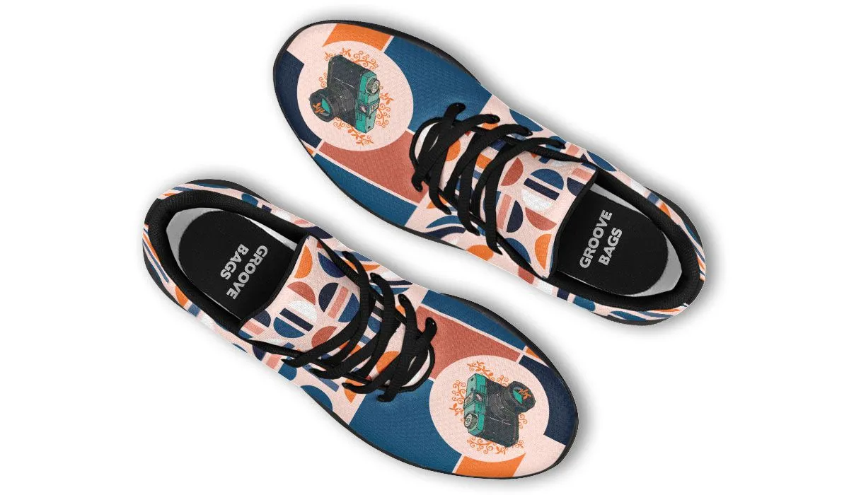 Geometric Photography Sneakers