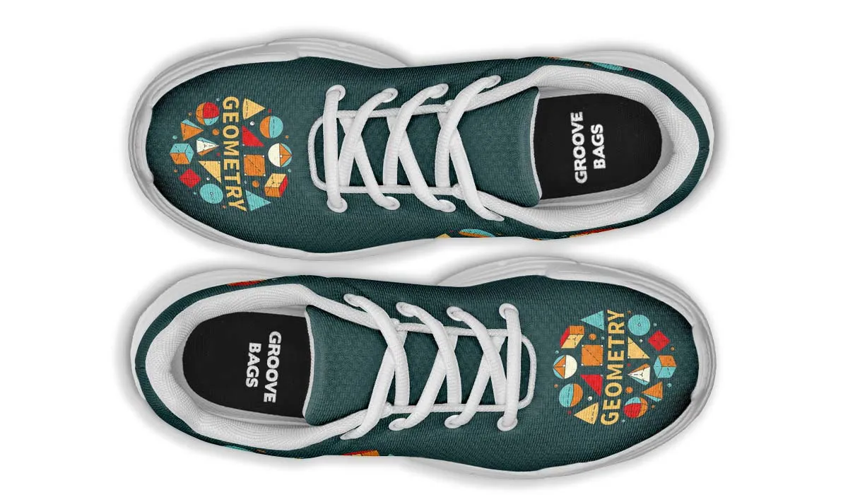 Geometry Lovers Chunky Sneakers