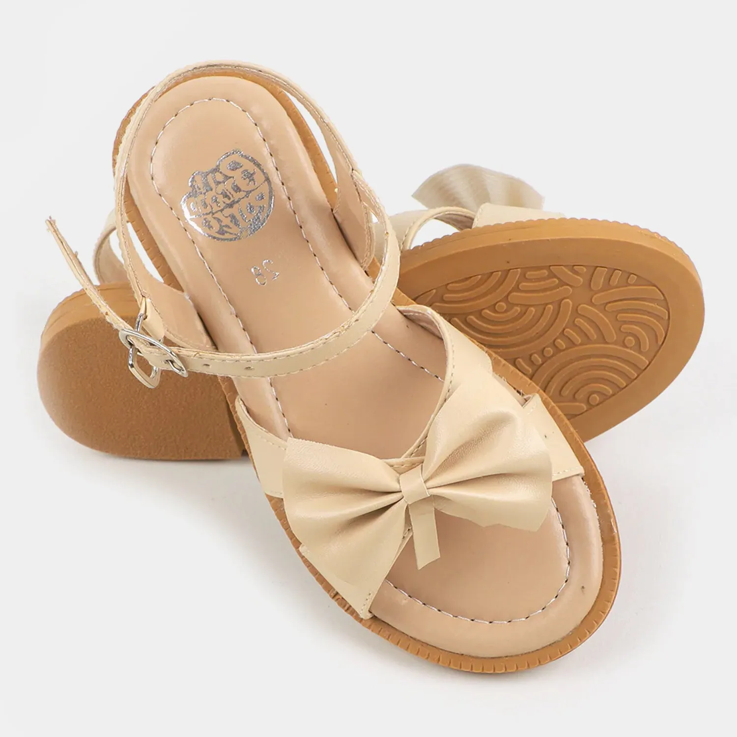 Girls Sandal 456-2 - BEIGE